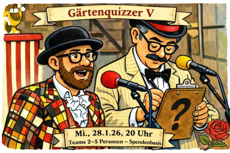 Gärtenquizzer V