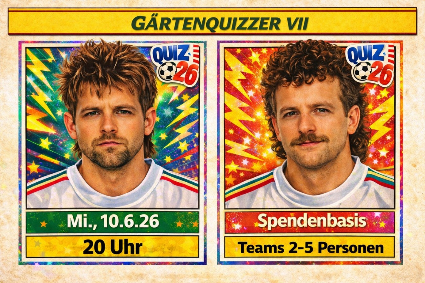 Gärtenquizzer VII